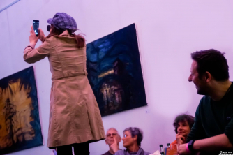 "Mona Lisa ohne Rahmen" mit Loretta Müller im Art Stalker Berlin